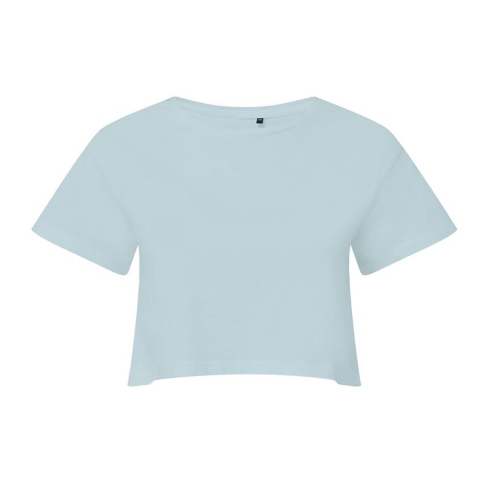 TriDri Womens/Ladies Crop Top / Sky Blue